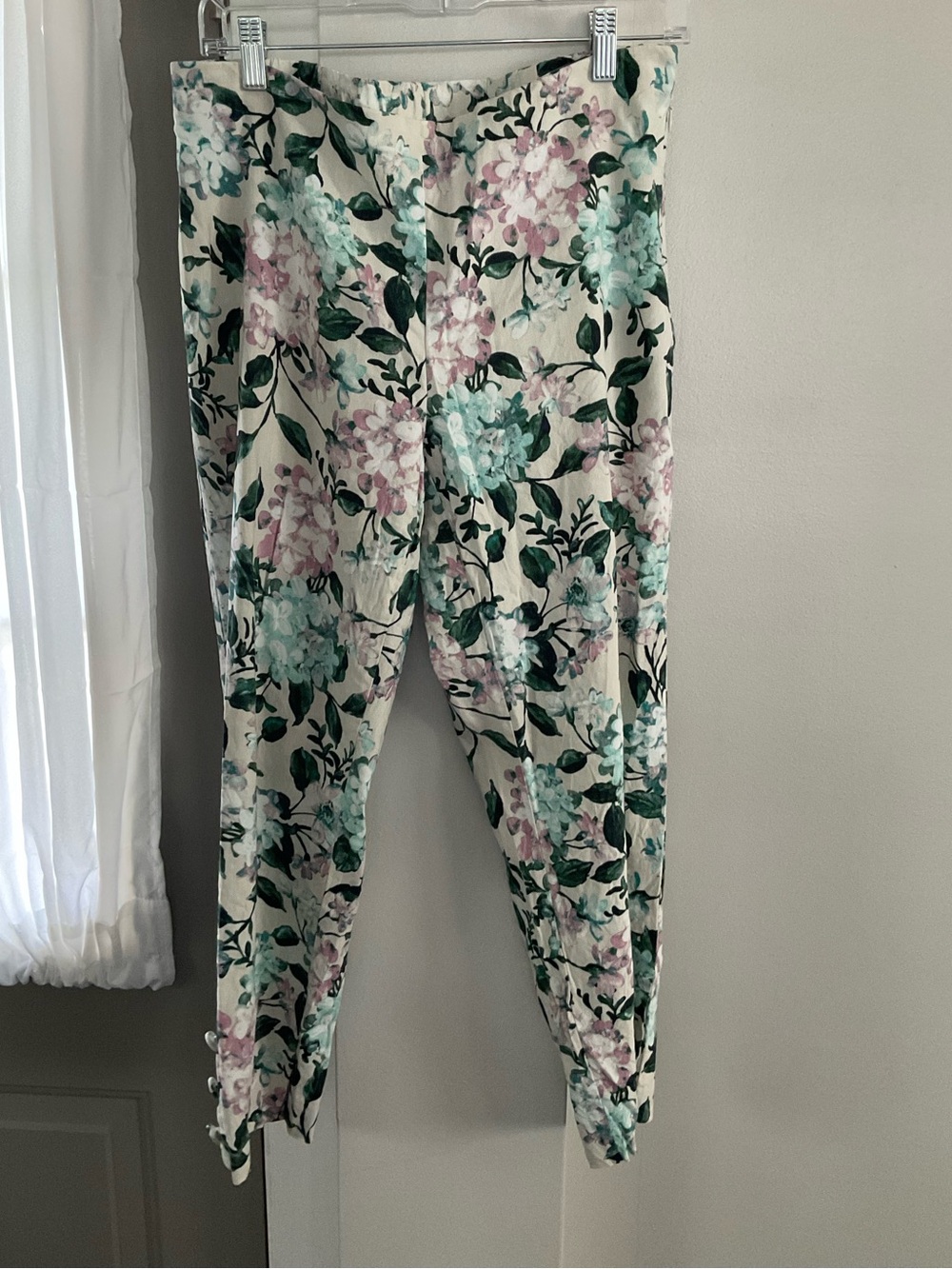 J. Jill linen stretch ankle pants size medium